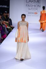 Model walk the ramp for Purvi Doshi at Lakme Fashion Week Winter Festive 2014 Day 3 on 21st Aug 2014 (52)_53f7411a503c2.JPG