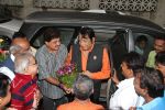 Ashoke Pandit and Manoj Kumar  at the bhoomipoojan ceremony of Indian Films and Television Directors Association_s (IFTDA) new office_53f88a08a49ad.jpg