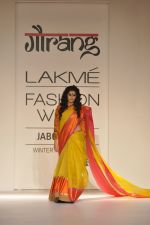 Taapsee Pannu walk the ramp for Gaurang Shah at Lakme Fashion Week Winter Festive 2014 Day 4 on 22nd Aug 2014 (2)_53f88c6e9940e.JPG