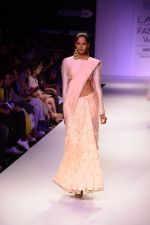 Model walk the ramp for Payal Singhal at LFW 2014 Day 5 on 23rd Aug 2014 (118)_53faf937a9eff.JPG