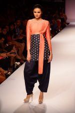Model walk the ramp for Payal Singhal at LFW 2014 Day 5 on 23rd Aug 2014 (132)_53faf946ad01a.JPG