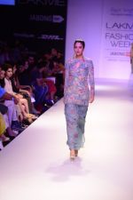 Model walk the ramp for Payal Singhal at LFW 2014 Day 5 on 23rd Aug 2014 (83)_53faf9096b537.JPG