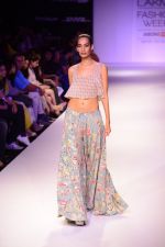 Model walk the ramp for Payal Singhal at LFW 2014 Day 5 on 23rd Aug 2014 (97)_53faf91e716dd.JPG