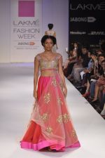 Model walk the ramp for Anushree Reddy at LFW 2014 Day 5 on 23rd Aug 2014 (97)_53fc8fd56a10a.JPG