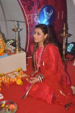 Rani Mukherjee at Ganpati celebration in Mumbai on 29th Aug 2014 (27)_540139ca78678.JPG
