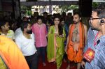 Rani Mukherjee at Chinchpokli Ganpati in Mumbai on 1st Sept 2014 (137)_54056ab2020d7.JPG