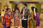 Arjun Kapoor and Deepika Padukone on the sets of Star Plus serial in Chandivili on 9th Sept 2014 (71)_54104d86725f4.JPG