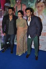 Arjun Kapoor, Deepika Padukone, Ranveer Singh at Finding Fanny success bash in Bandra, Mumbai on 15th Sept 2014 (174)_5417ea5d32551.JPG
