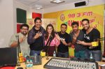 Anindita Nayar, Rannvijay Singh, Salil Acharya with Team 3 AM at Radio Mirchi Mumbai studio for movie promotion (1)_5419bf98479f7.JPG