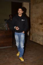 Farhan Akhtar at the special screening of Khoobsurat hosted by Anil Kapoor in Lightbox on 18th Sept 2014 (199)_541c22ba386ee.JPG