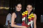 Gail Nicole Da Silva, Miss India snapped after she returns from as winner from contest in Airport on 20th Sept 2014 (82)_541eb4a34d603.JPG