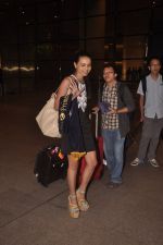 Gail Nicole Da Silva, Miss India snapped after she returns from as winner from contest in Airport on 20th Sept 2014 (86)_541eb4a60138a.JPG