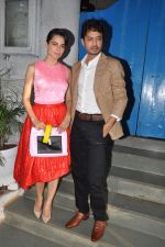 Irrfan Khan and Kangana Ranaut snapped in Olive on 20th Sept 2014 (104)_541eb540a471f.JPG