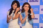 Chitrangada Singh & Soha Ali Khan unveil Gillette_s new series in Palladium on 25th Sept 2014 (218)_54256a85d778d.JPG