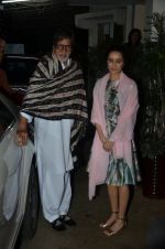 Amitabh Bachchan, Shraddha Kapoor at Haider screening in Sunny Super Sound on 30th Sept 2014 (320)_542be198bcf49.JPG