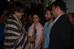 Amitabh Bachchan, Shraddha Kapoor, Shahid Kapur, Siddharth Roy Kapur at Haider screening in Sunny Super Sound on 30th Sept 2014 (341)_542be49845a38.JPG