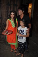 Chunky Pandey at Karva Chauth celebrations in Mumbai on 11th Oct 2014 (102)_543a85c1af4c1.JPG