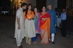 Shilpa Shetty, Raj Kundra, Shamita Shetty, Sunanda Shetty at Shilpa Shetty_s Diwali Bash in Mumbai on 19th Oct 2014 (22)_5444bab828a0e.JPG
