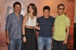 Anushka Sharma, Aamir Khan, Rajkumar Hirani, Vidhu Vinod Chopra at PK teaser launch in Mumbai on 22nd Oct 2014 (99)_5448f23713985.JPG