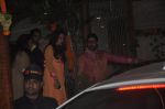 Abhishek Bachchan at Amitabh Bachchan and family celebrate Diwali in style on 23rd Oct 2014 (265)_544a4674856e2.JPG