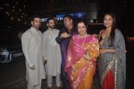 Poonam Sinha, Shatrughan Sinha, Sonakshi Sinha, Luv Sinha, Kush Sinha at Amitabh Bachchan and family celebrate Diwali in style on 23rd Oct 2014 (210)_544a494e043d4.JPG