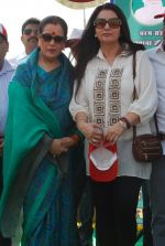 Poonam Dhillon, Poonam Sinha at Swacch Bharat campaign in MMRDA on 28th Oct 2014 (15)_5450937376fa0.JPG