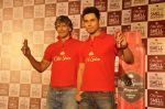 Milind Soman and Randeep Hooda go red as they promote Old Spice in ITC Parel, Mumbai on 29th Oct 2014 (4)_545221382d262.JPG