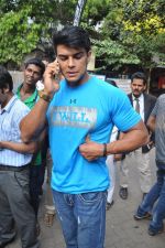 Saahil Khan snapped at Andheri Court in Mumbai on 29th Oct 2014 (14)_54522667346ca.JPG