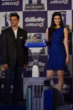Kirti Sanon and Rahul Dravid at Gillette promotional event in Palladium, Mumbai on 4th Nov 2014 (19)_545a16a4e0516.JPG