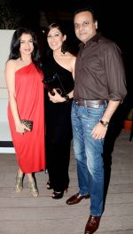 BHAGYASHREE & HIMALAYA WITH MAHEKA at Maheka Mirpuri birthday party on 8th Nov 2014_546061e52f585.jpg