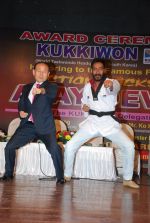 Ajay Devgan was felicitated by Taekwondo Masters from Korea in Mumbai on 22nd Nov 2014 (17)_54732671c28f4.JPG