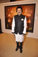 Pankaj Udhas at camel colours exhibition in Jehangir Art Gallery, Mumbai on 1st Dec 2014 (46)_547d811d34a16.JPG