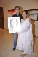 Zarina Wahab, Amol Palekar at Amol Palekar_s painting exhibition in Mumbai on 7th Dec 2014 (19)_5485b2d284bdd.JPG