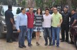 Anushka Sharma, Aamir Khan, Rajkumar Hirani, Vidhu Vinod Chopra at PK game launch in Reliance Digital, Mumbai on 12th Dec 2014  (161)_548c238f69e96.JPG