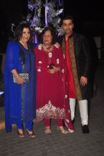 Farah Khan, Karan Johar at Sangeet ceremony of Riddhi Malhotra and Tejas Talwalkar in J W Marriott, Mumbai on 13th Dec 2014 (170)_548ea5cde9d68.JPG