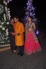 Shabana Azmi, Urmila Matondkar, Manish Malhotra at Sangeet ceremony of Riddhi Malhotra and Tejas Talwalkar in J W Marriott, Mumbai on 13th Dec 2014 (59)_548ec434c355a.JPG