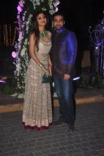 Shilpa Shetty, Raj Kundra at Sangeet ceremony of Riddhi Malhotra and Tejas Talwalkar in J W Marriott, Mumbai on 13th Dec 2014 (319)_548ec612c57d6.JPG