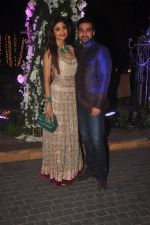 Shilpa Shetty, Raj Kundra at Sangeet ceremony of Riddhi Malhotra and Tejas Talwalkar in J W Marriott, Mumbai on 13th Dec 2014 (320)_548ec5f3326ae.JPG