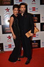 Priyanka Chopra, Karan Johar at Big Star Entertainment Awards Red Carpet in Mumbai on 18th Dec 2014 (182)_549403628e930.JPG