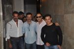 Sanjay Dutt, Aamir Khan, Rajkumar Hirani, Vidhu Vinod Chopra  at PK Screening in Mumbai on 25th Dec 2014 (14)_549d415bf1250.JPG