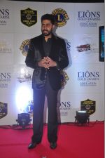 Abhishek Bachchan at the 21st Lions Gold Awards 2015 in Mumbai on 6th Jan 2015 (248)_54acf209dc34d.jpg