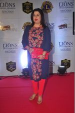 Farah Khan at the 21st Lions Gold Awards 2015 in Mumbai on 6th Jan 2015 (216)_54acf37e01e6e.jpg