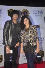 Palak Muchhal, Palaash Muchhal at the 21st Lions Gold Awards 2015 in Mumbai on 6th Jan 2015 (76)_54acf4ef367ad.jpg