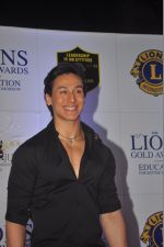 Tiger Shroff at the 21st Lions Gold Awards 2015 in Mumbai on 6th Jan 2015 (173)_54acf6945b963.jpg