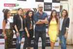 Rashmi Desai, Sagarika Ghatge, Riddhi Dogra, Rohit Shetty, Sana Khan, Asha Negi at Khatron Ke Khiladi press meet in Mumbai on 29th Jan 2015 (263)_54cb68aaa5569.jpg