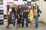 Rashmi Desai, Sagarika Ghatge, Riddhi Dogra, Rohit Shetty, Sana Khan, Asha Negi at Khatron Ke Khiladi press meet in Mumbai on 29th Jan 2015 (269)_54cb6b3a6f06a.jpg