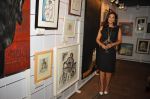 Lisa Ray at 3rd Annual Charity Fundraiser Art Exhibition by Cuddles Foundation in support for children suffering from Cancer in Mumbai on 11th Feb 2015 (38)_54dc67168365f.JPG