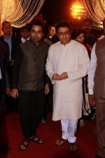 Raj Thackeray at Designer Manali Jagtap_s Wedding Reception in Mumbai on 11th Feb 2015 (78)_54dc6381b7237.jpg