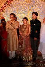 Uddhav Thackeray at Designer Manali Jagtap_s Wedding Reception in Mumbai on 11th Feb 2015 (111)_54dc63ccd70b1.jpg