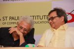 Subhash Ghai, Naseeruddin Shah at Stpaulsice.com launch_ in Mumbai on 12th Feb 2015 (47)_54ddf21eb6177.jpg